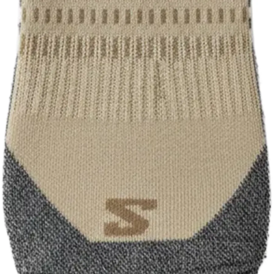Imagen 3 de 4 de Medias Salomon Ultra Running-BEIGE/GRIS