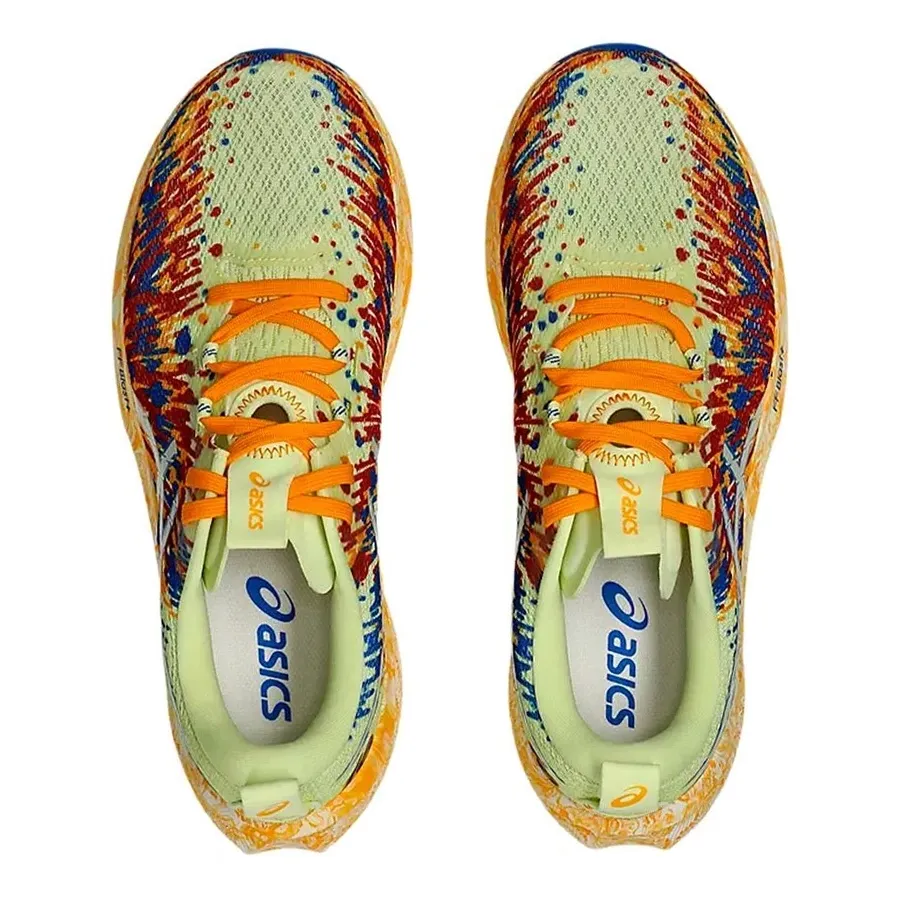 Imagen 3 de 7 de Zapatillas Asics Noosa Tri 16-LIMA/AMARILLO/AZUL