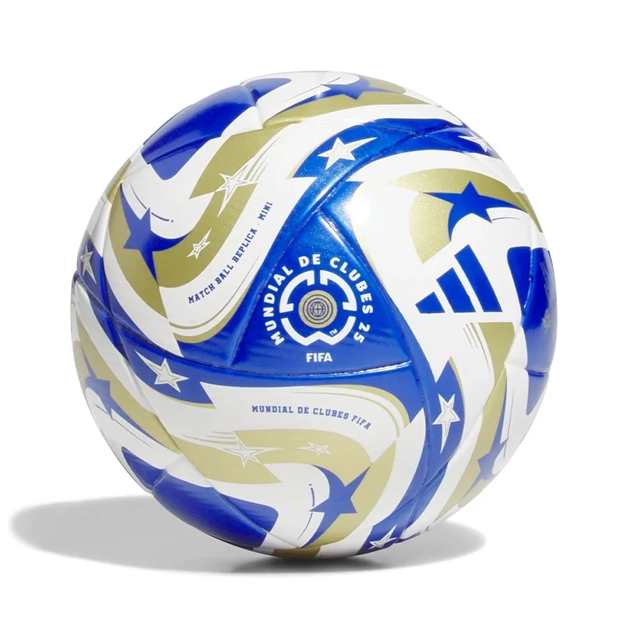 Imagen 1 de 4 de Pelota adidas Mini Final Mundial de Clubes FIFA-BLANCO/DORADO/MARINO