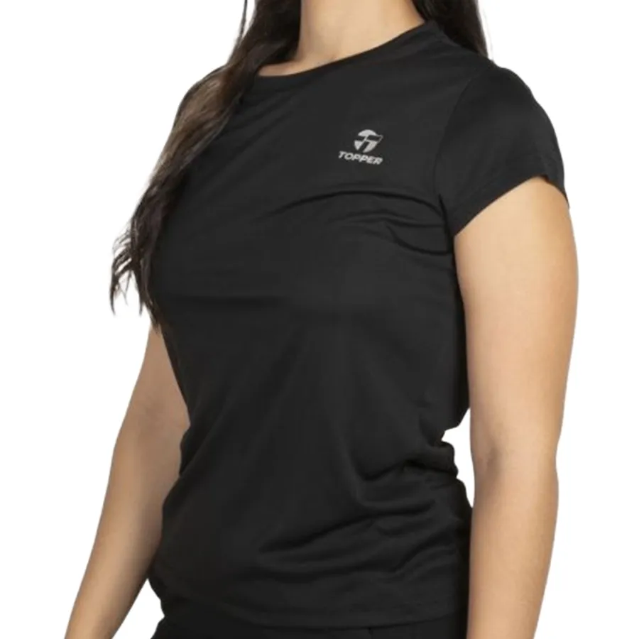 Imagen 2 de 3 de Remera Topper Basic-NEGRO