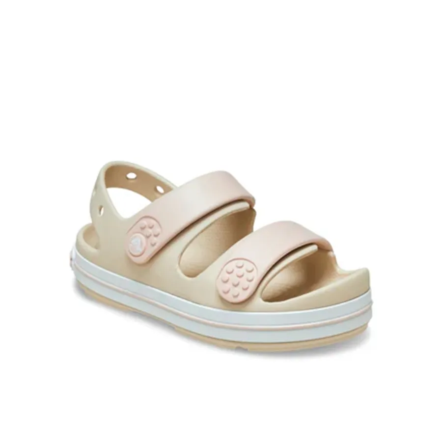 Imagen 2 de 4 de Sandalias Crocs Crocband Cruiser-BEIGE/ROSA