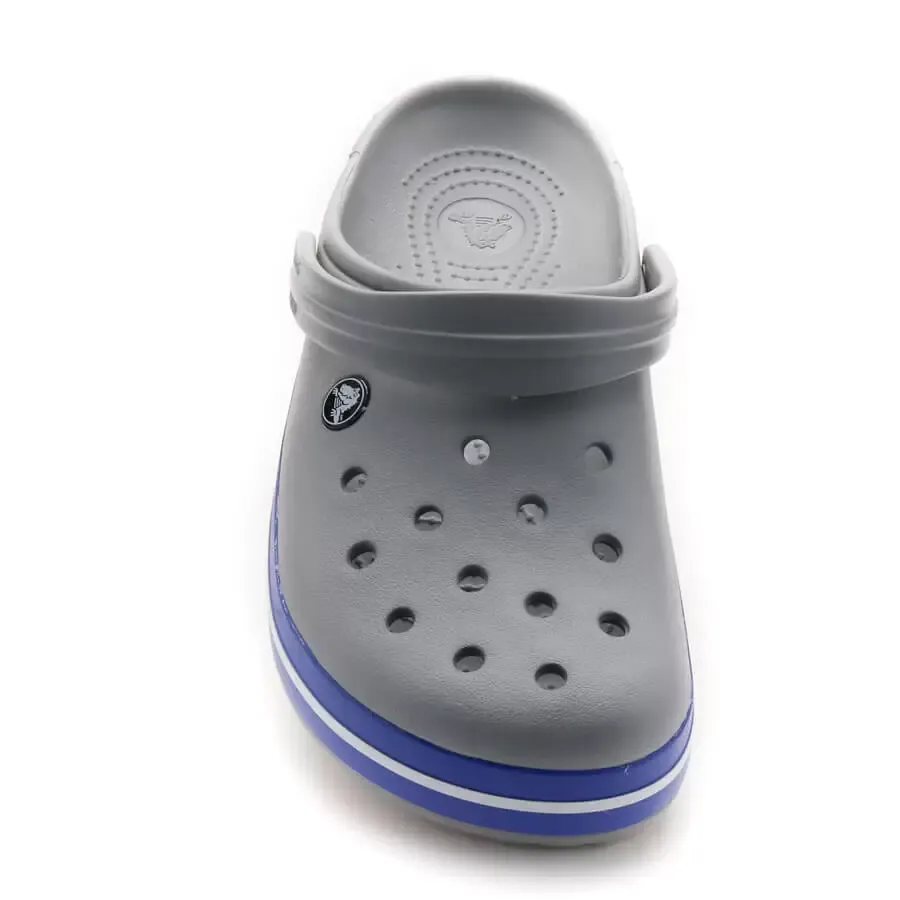 Imagen 2 de 4 de Ojotas Crocs Crocband-GRIS/AZUL