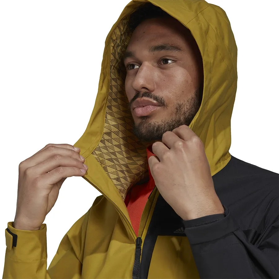 Imagen 6 de 7 de Campera adidas Terrex Multi Rain.Rdy 2.5-MAIZ/NEGRO