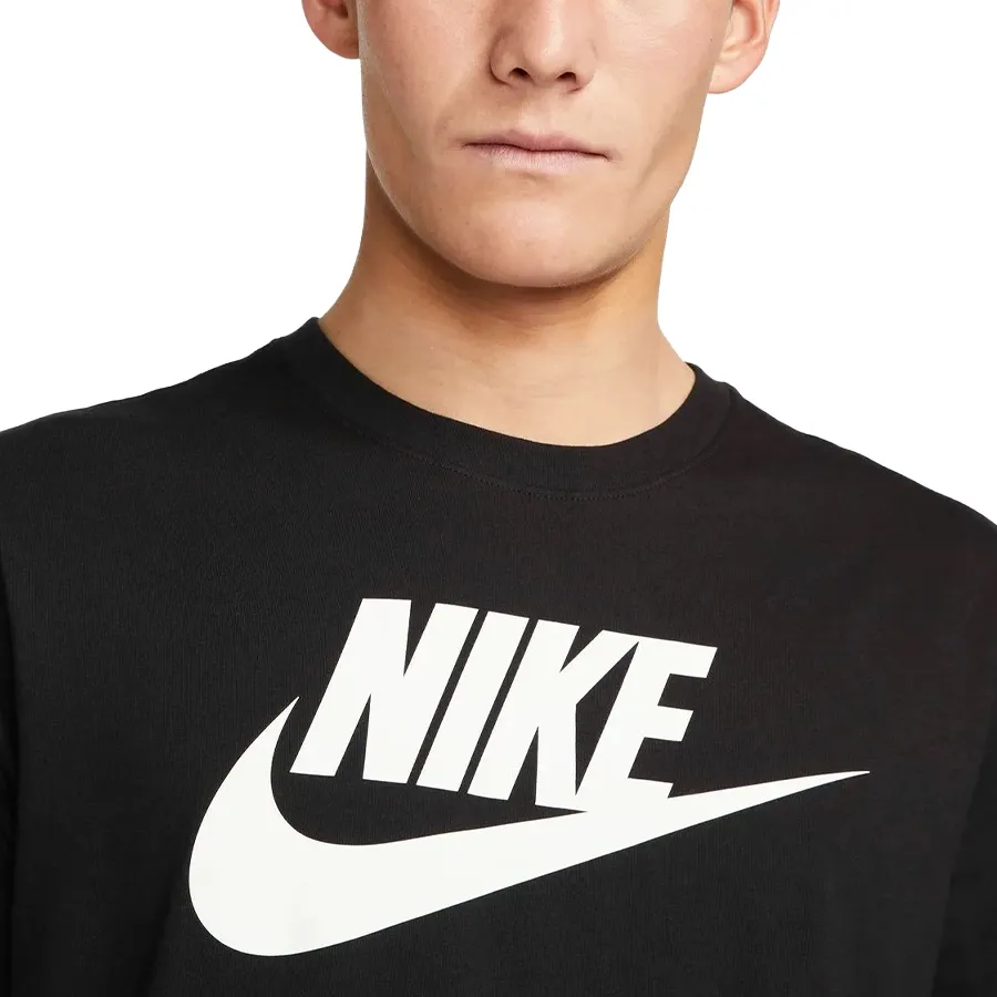 Imagen 2 de 3 de Remera Nike Sportswear-NEGRO/BLANCO