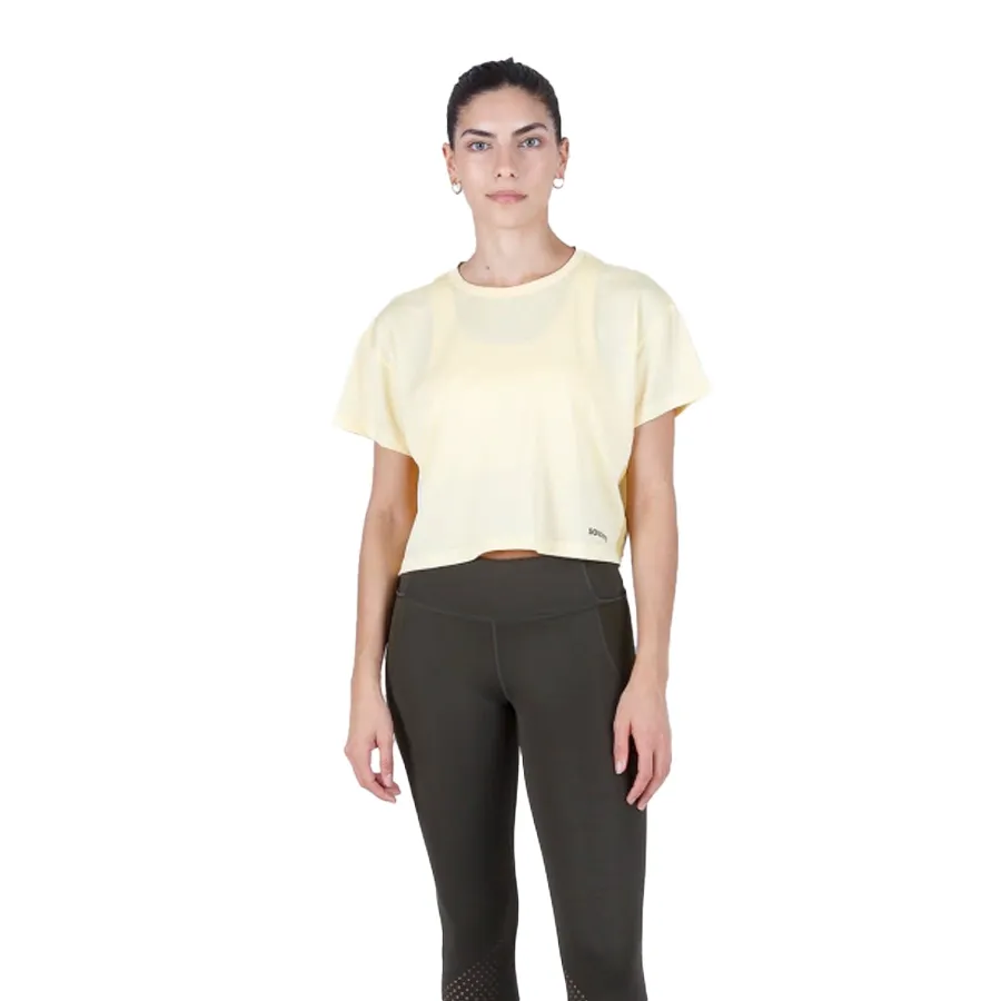 Imagen 0 de 4 de Remera Saucony Elevate Short Sleeve-AMARILLO FLUOR