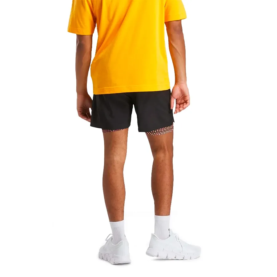 Imagen 1 de 2 de Shorts Reebok Athlete Hype2 en 1-NEGRO