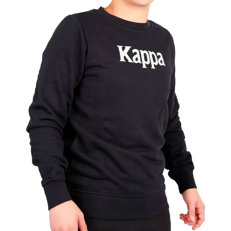 Imagen 2 de 4 de Buzo Kappa Authentic Emmen-NEGRO/BLANCO