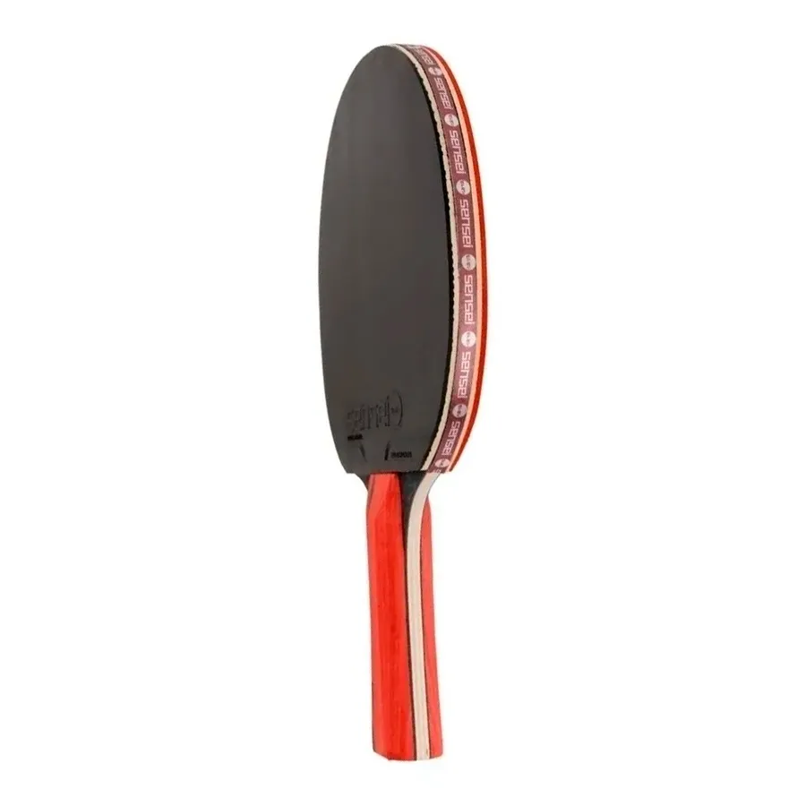 Imagen 2 de 5 de Paleta Sensei Ping Pong 5 Star-NEGRO/ROJO