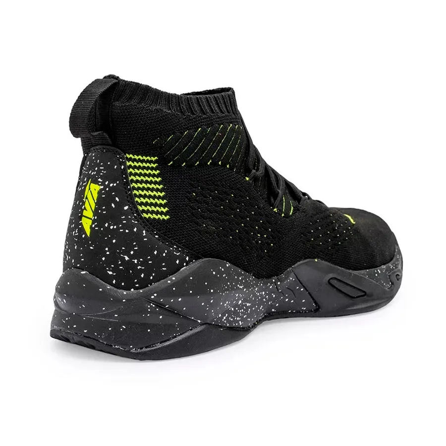 Imagen 3 de 4 de Zapatillas Avia Attack Basketball-NEGRO/LIMA