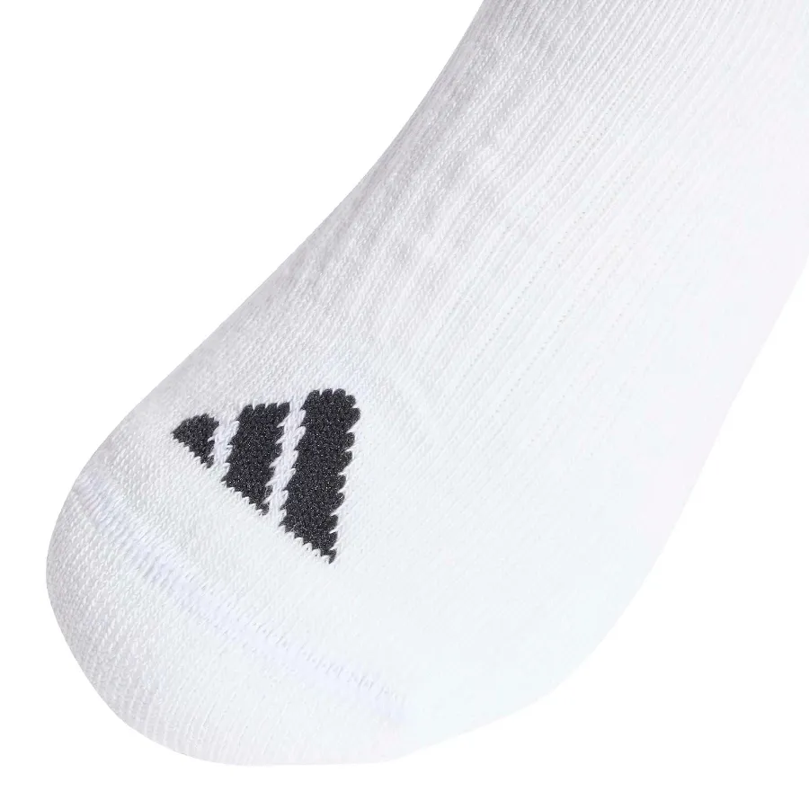 Imagen 2 de 4 de Medias adidas Pack x3-BLANCO/NEGRO