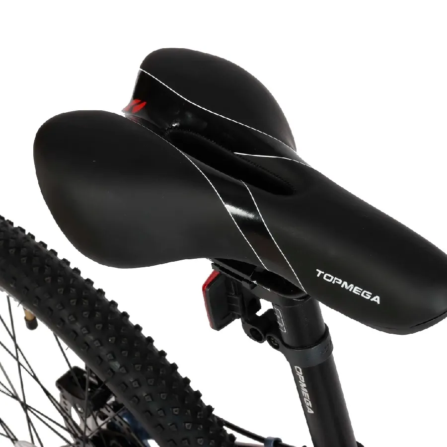 Imagen 2 de 8 de TopMega Mountain Bike Neptune R26 21vel-NEGRO/CELESTE/NARANJA