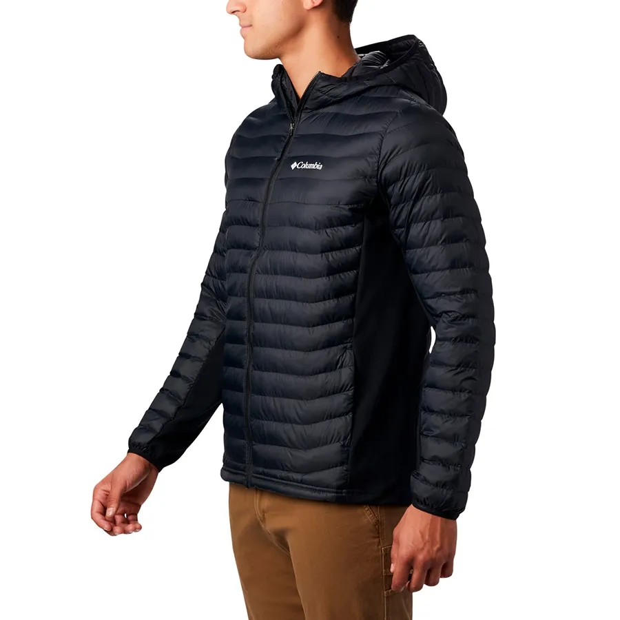 Imagen 1 de 7 de Campera Columbia Power Pass Hooded Jacket-NEGRO