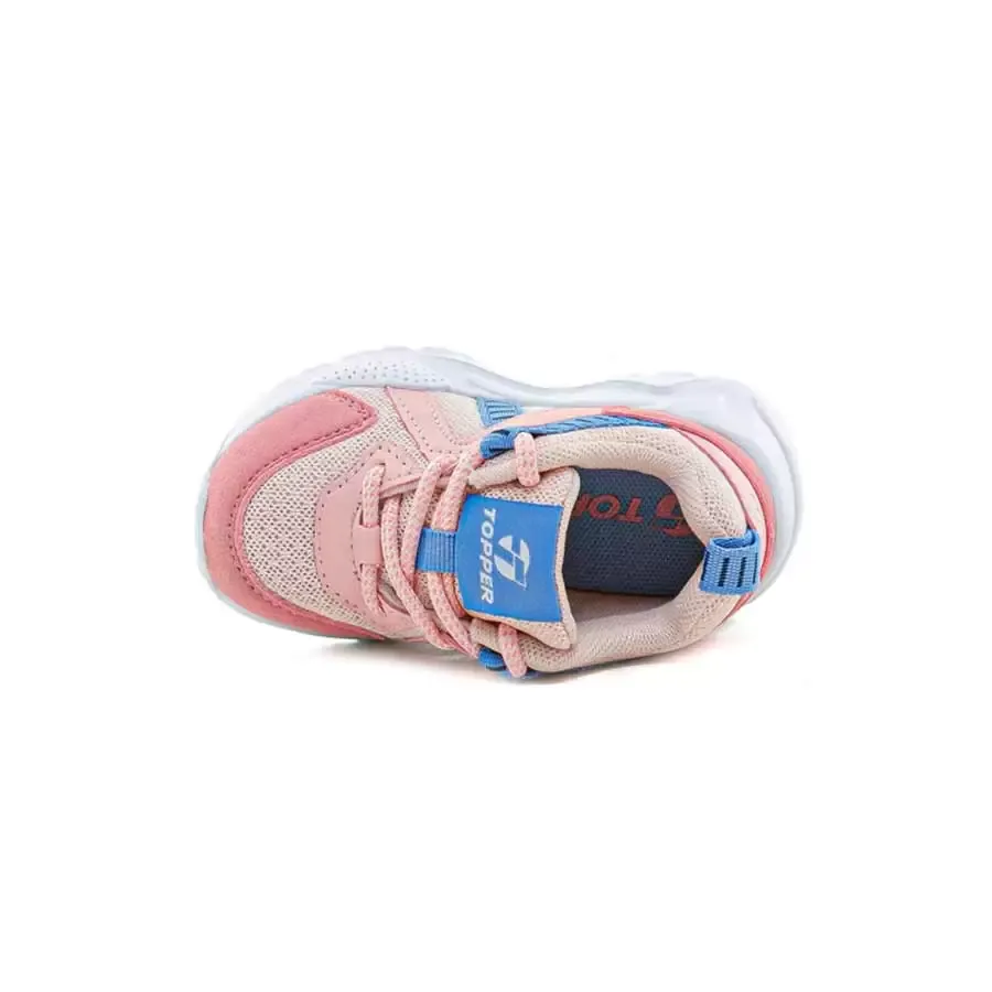 Imagen 1 de 4 de Zapatillas Topper Chalpa Bebe-ROSA/AZUL