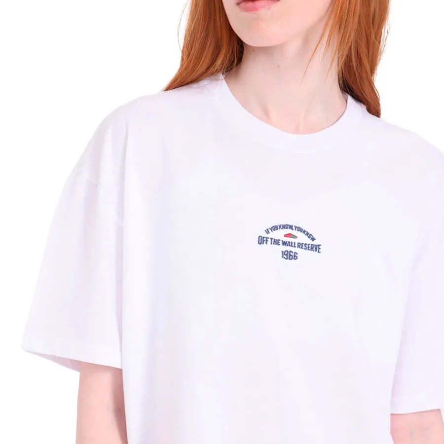 Imagen 2 de 4 de Remera Vans Reserved Oversize-BLANCO