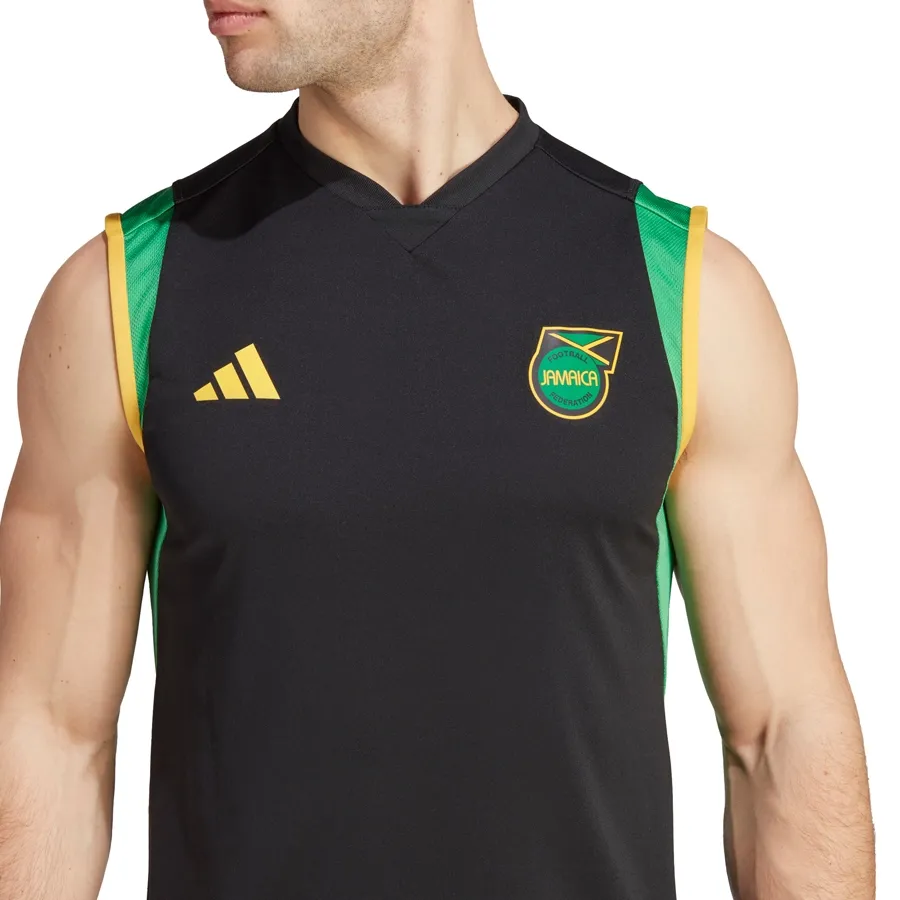 Imagen 4 de 6 de Musculosa adidas Tiro 23 Jamaica-NEGRO/VERDE/AMARILLO