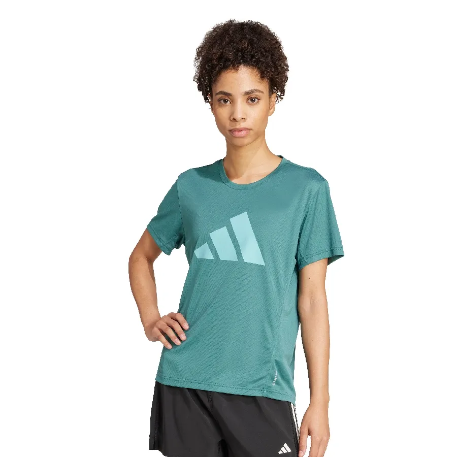 Imagen 0 de 5 de Remera adidas Run It-VERDE AGUA