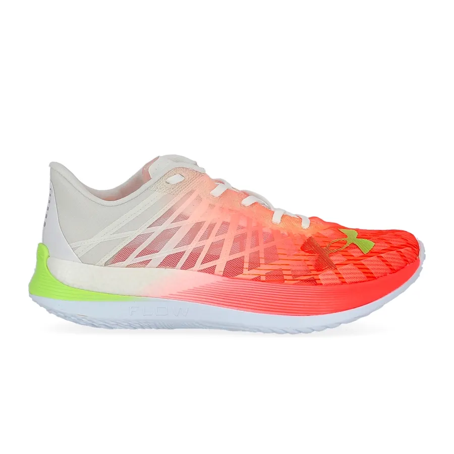 Imagen 0 de 6 de Zapatillas Under Armour Flow Velociti Elite-BLANCO/NARANJA FLUOR
