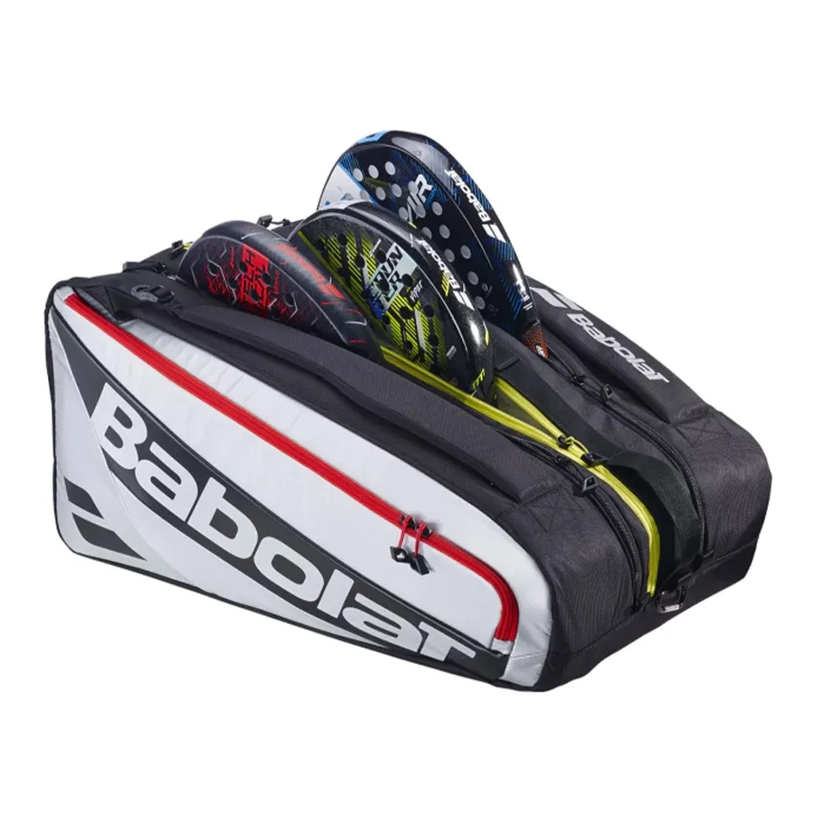 Imagen 0 de 3 de Bolso Paletero Babolat RH4 Pro Padel Black-NEGRO/ROJO