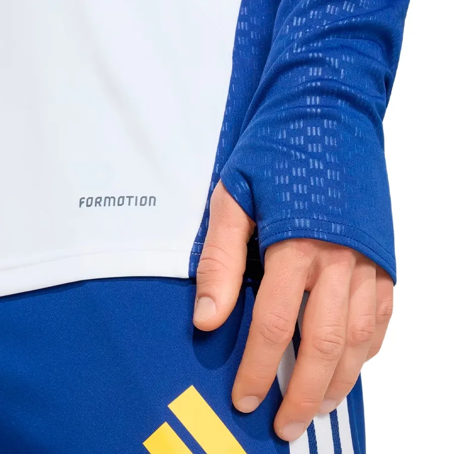 Imagen 4 de 5 de Buzo adidas Entrenamiento Tiro26 Competition 26/27-BLANCO/AZUL