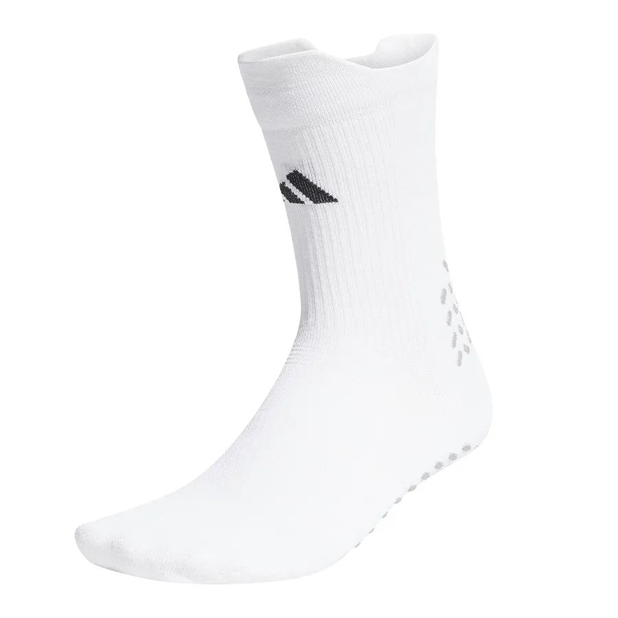 Imagen 0 de 3 de Medias adidas Clásicas  Acolchadas de Fútbol Grip Performance Estampadas-BLANCO
