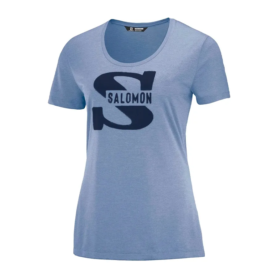 Imagen 0 de 2 de Remera Salomon Outlife Big Logo-AZUL