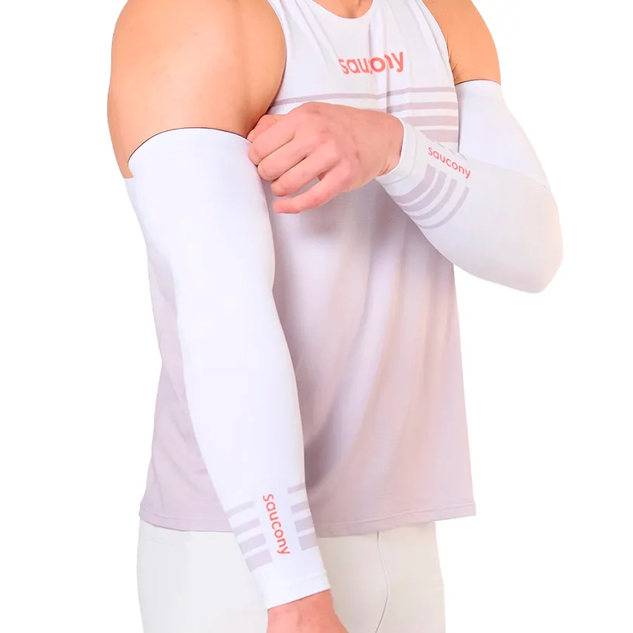 Imagen 1 de 4 de Mangas Saucony Fortify-BLANCO