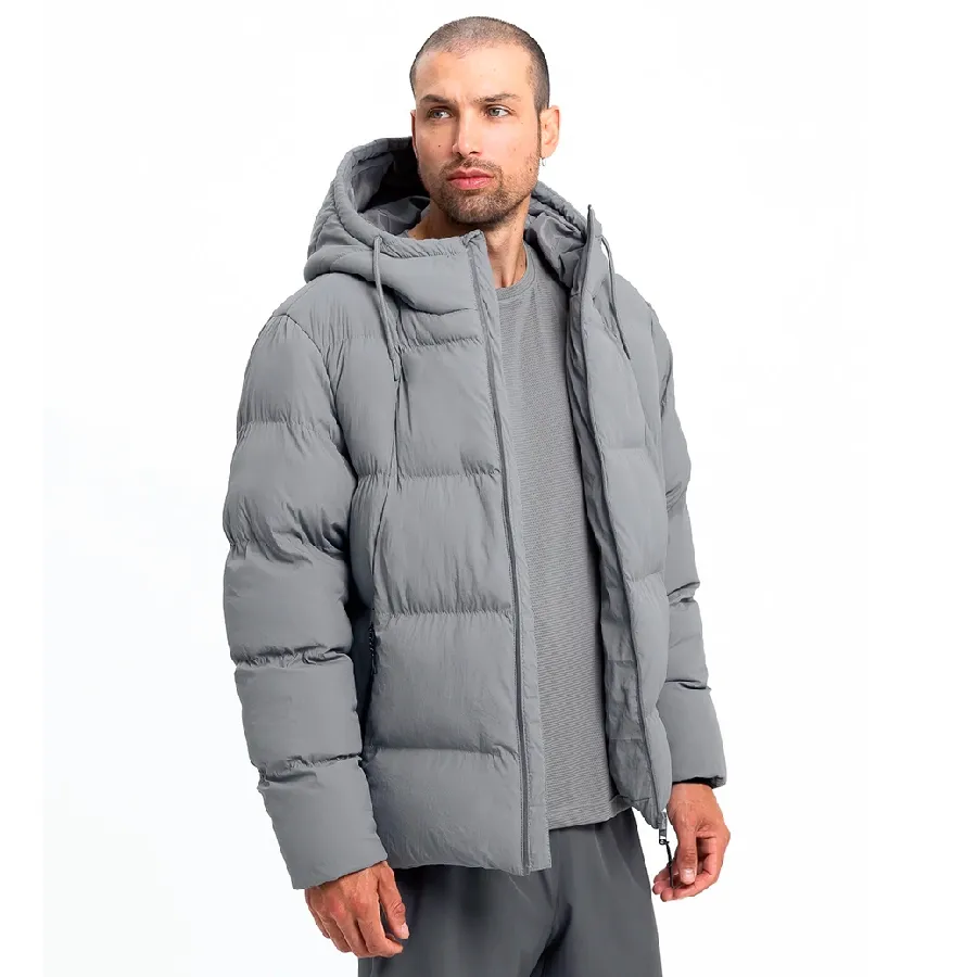 Imagen 1 de 5 de Campera Iu Sport CrinkleQuilt Puffer-GRIS