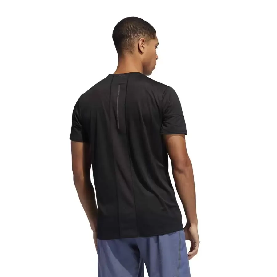 Imagen 3 de 5 de Remera adidas 25/7 Rise Up N Run Parley-NEGRO