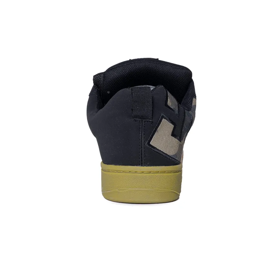 Imagen 2 de 4 de Zapatillas Dc Court Graffik Ss-NEGRO/VERDE MILITAR