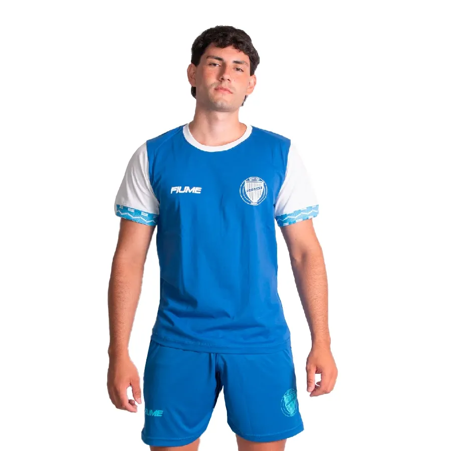 Imagen 0 de 2 de Remera Fiume Sport Concentración GC 25-AZUL/BLANCO
