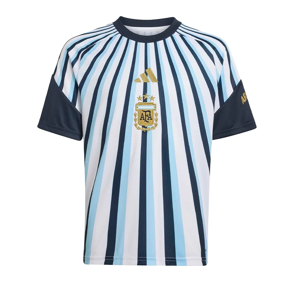 Imagen 2 de 6 de Camiseta adidas Prepartido Selección Argentina 26-BLANCO/MARINO/CELESTE