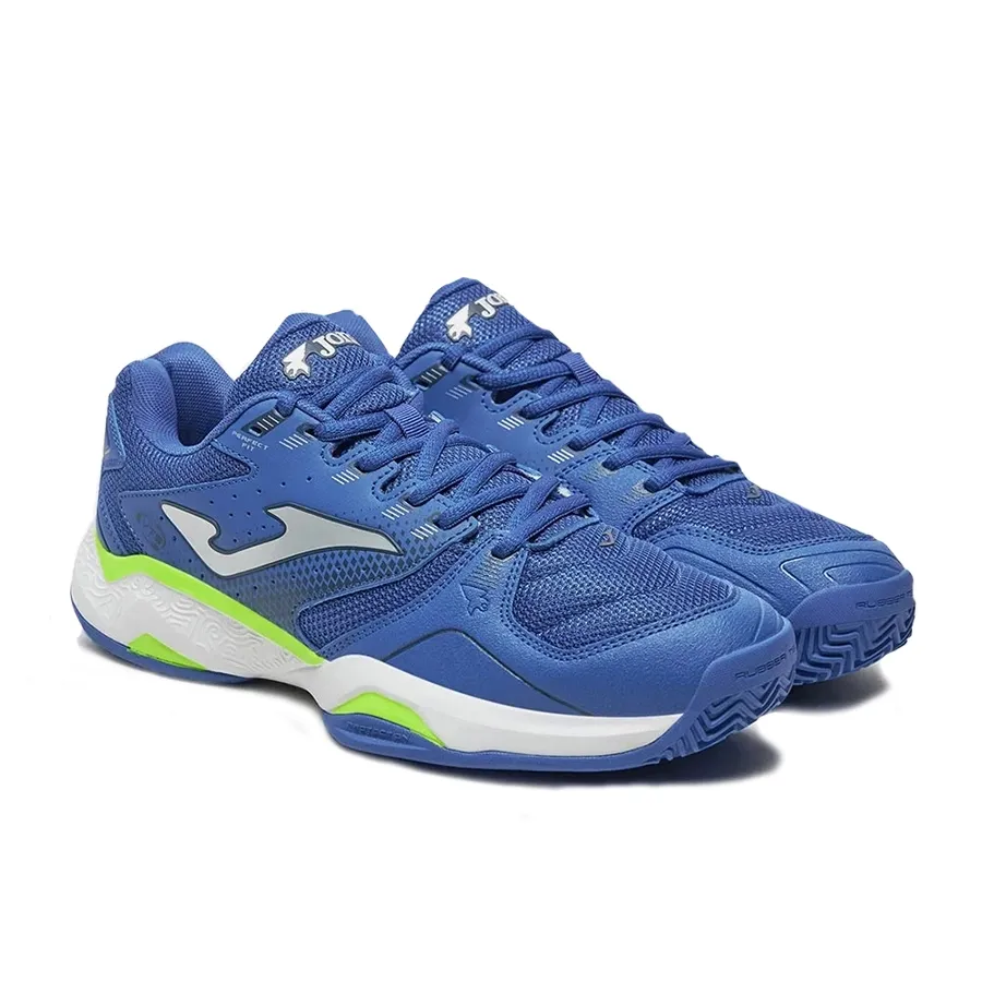 Imagen 1 de 4 de Zapatillas Joma Tenis Master 1000-AZUL FRANCIA/VERDE FLUOR