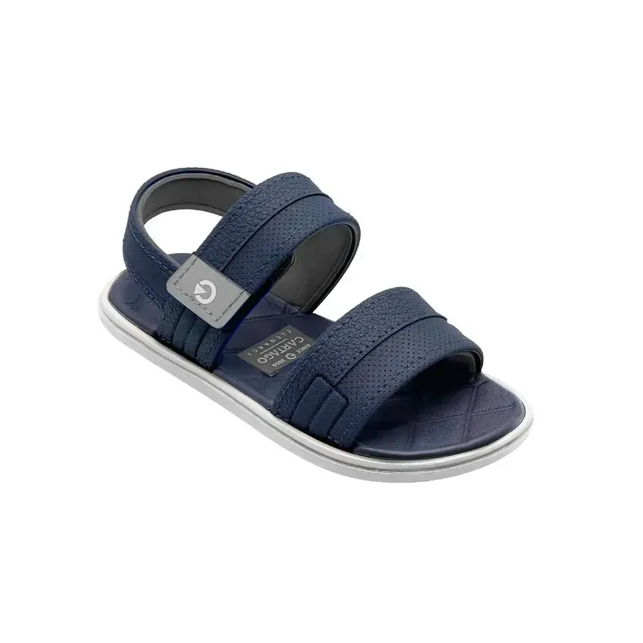 Imagen 1 de 4 de Sandalias Cartago Malta Iv-GRIS/AZUL/NEGRO