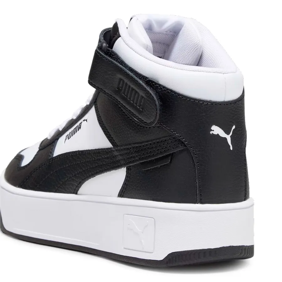 Imagen 5 de 6 de Zapatillas Puma Carina Street Mid-NEGRO/BLANCO