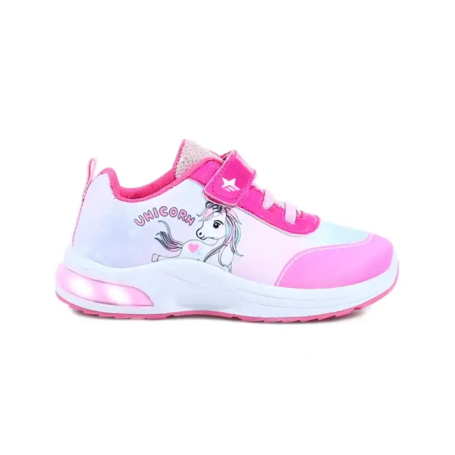 Imagen 0 de 4 de Zapatillas Footy Inyectada C/Luz-ROSA/FUCSIA
