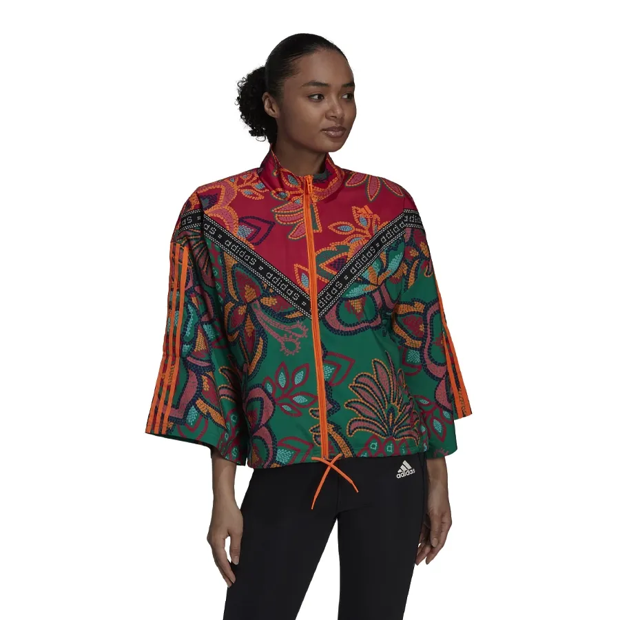 Imagen 3 de 6 de Campera adidas Farm Rio-VERDE/ROJO/ROSA