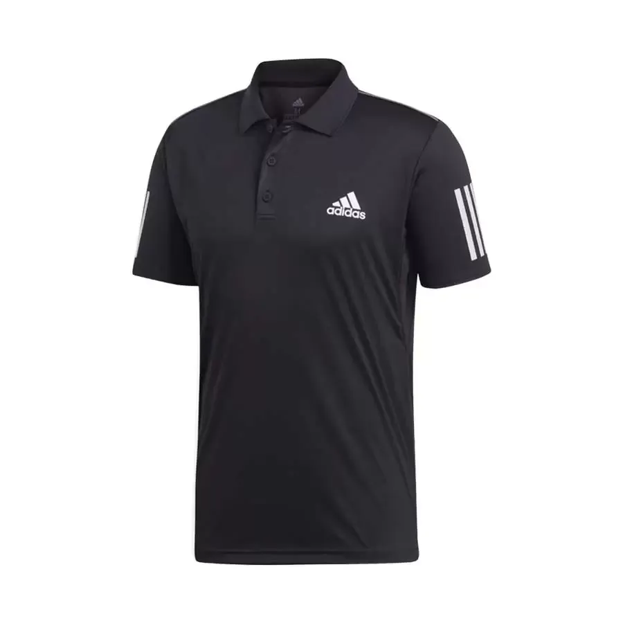 Imagen 0 de 3 de Remera adidas Chomba 3 Stripes Club-NEGRO/BLANCO