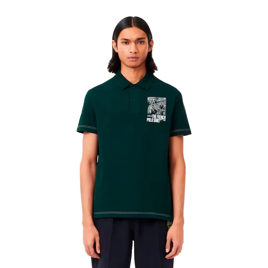 Imagen 0 de 3 de Remera Lacoste -VERDE MILITAR