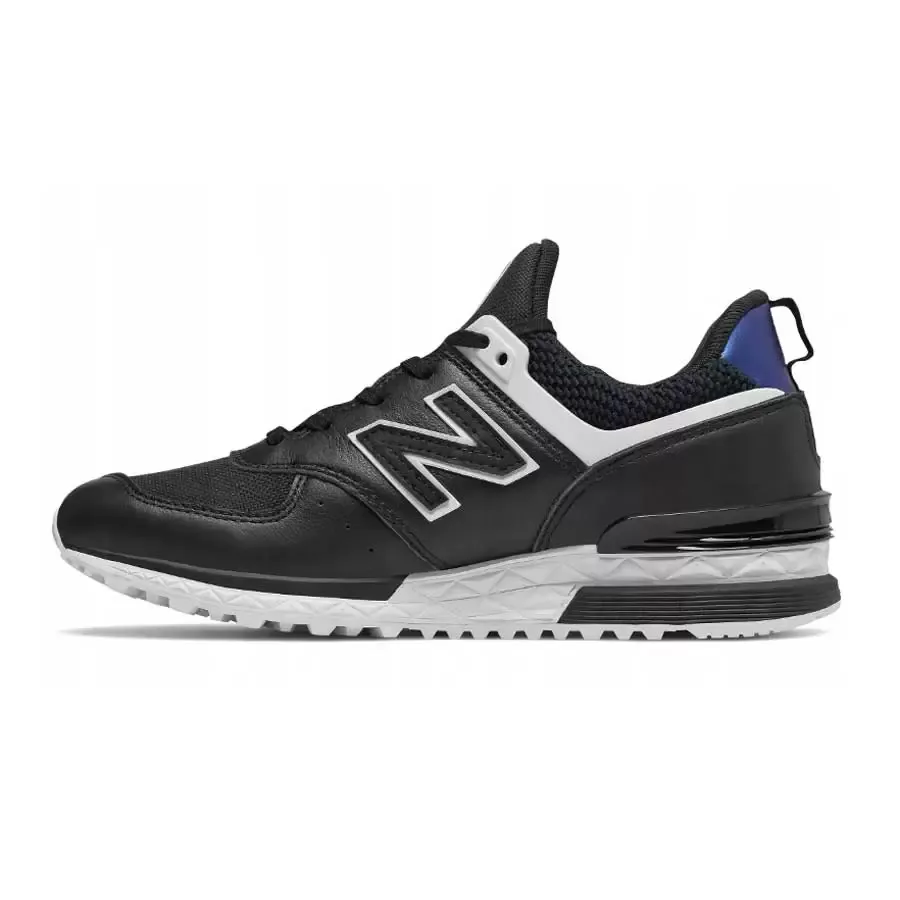 Imagen 1 de 4 de Zapatillas New Balance 574-NEGRO/BLANCO