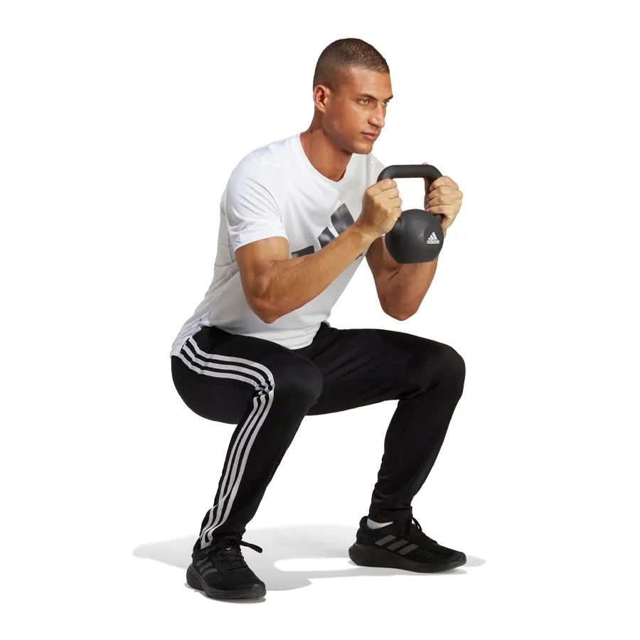 Imagen 3 de 6 de Pantalón adidas Essentials-NEGRO/BLANCO