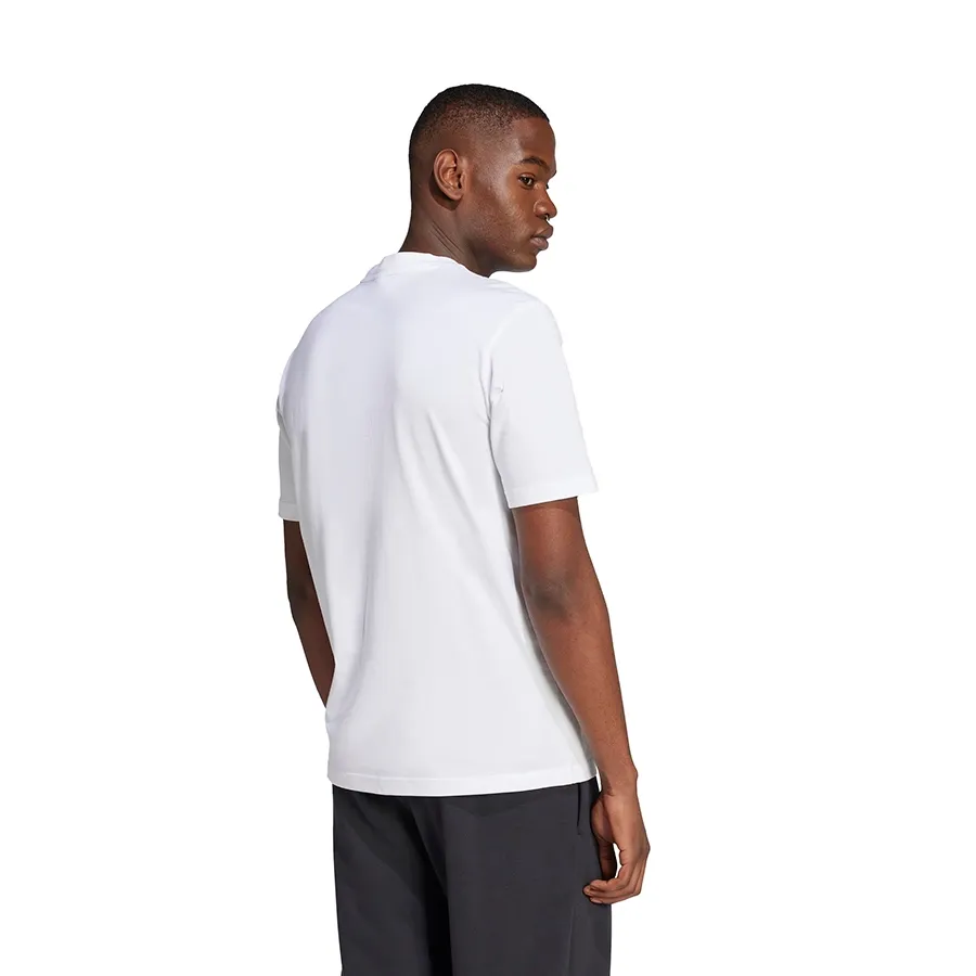 Imagen 2 de 4 de Remera adidas Essentials Big Logo-BLANCO/NEGRO