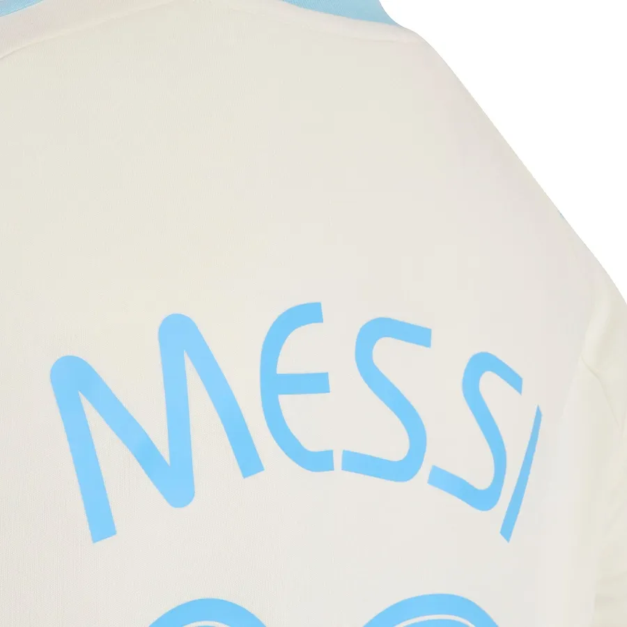 Imagen 3 de 5 de Camiseta adidas Messi Tiro League-BLANCO/CELESTE