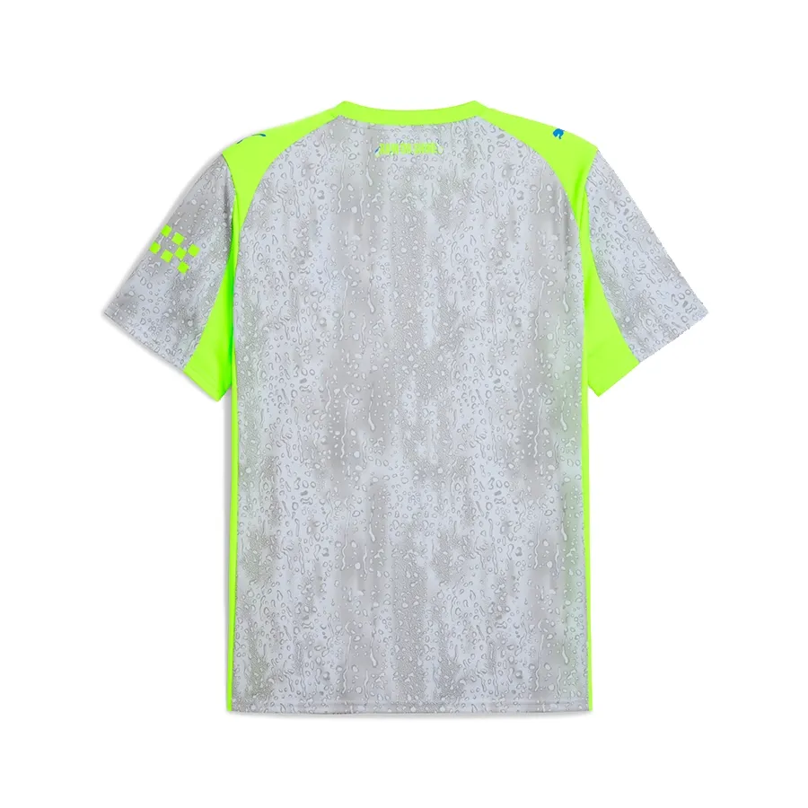 Imagen 3 de 5 de Remera Puma Manchester City Tercera 25/26-GRIS/AMARILLO FLUOR