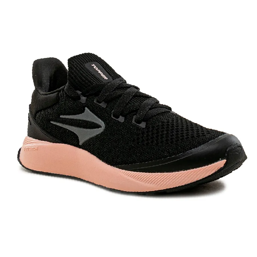 Imagen 1 de 6 de Zapatillas Topper Split Knited-NEGRO/NUDE