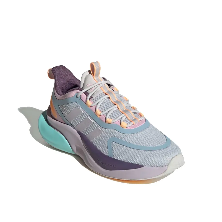Imagen 1 de 8 de Zapatillas adidas Alphabounce+-LILA/VERDE AGUA/VIOLETA