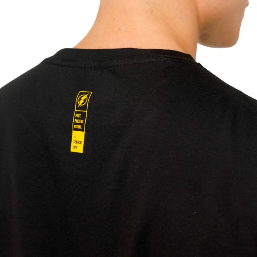 Imagen 4 de 5 de Remera Warner Bros The Flash Urban-NEGRO/ROJO