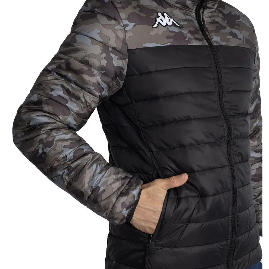 Imagen 2 de 5 de Campera Kappa 4 Soccer Seddolo-CAMUFLADO/NEGRO