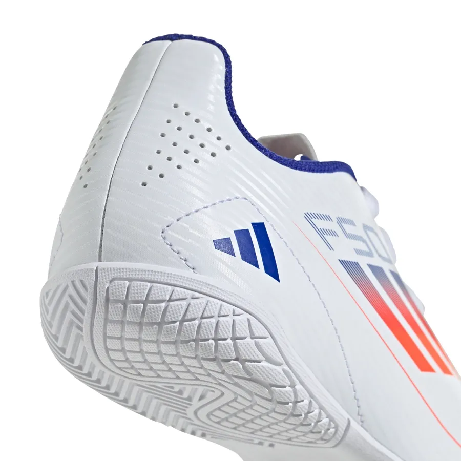 Imagen 5 de 8 de Botines adidas F50 Club In-BLANCO/NARANJA/AZUL