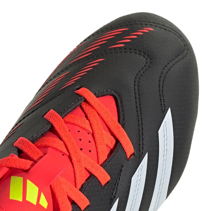 Imagen 6 de 7 de Botines adidas Predator Club Fxg-NEGRO/ROJO/BLANCO