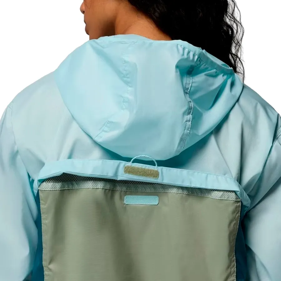 Imagen 5 de 8 de Campera Columbia Crested Canyon-VERDE SECO/CELESTE/AZUL